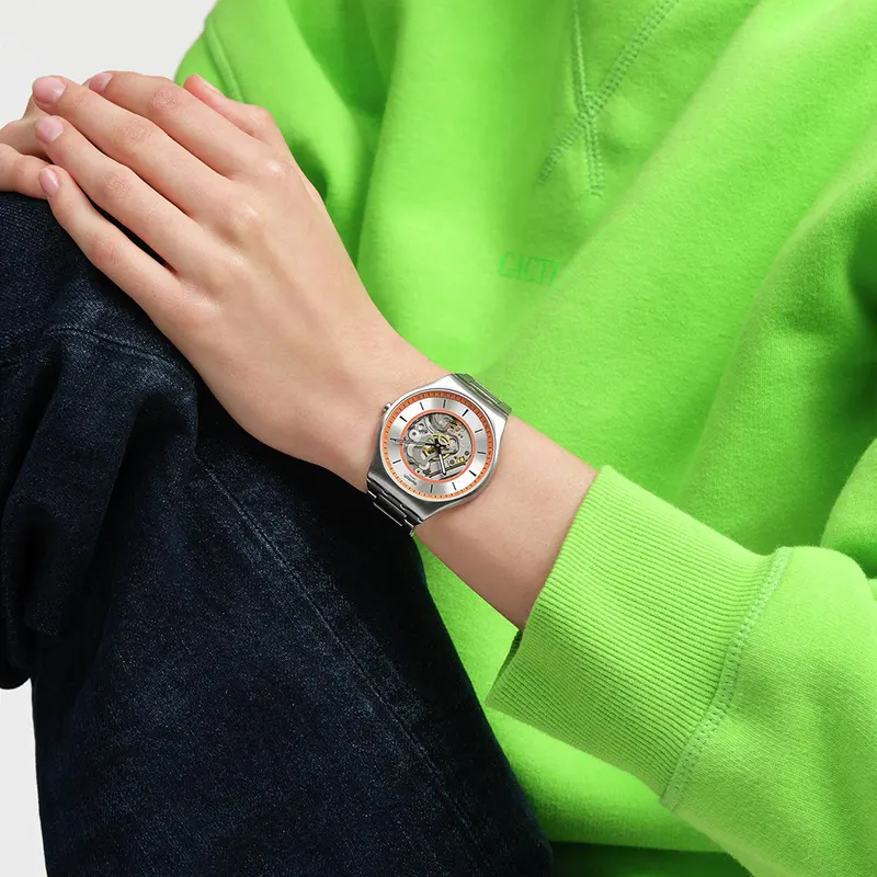 Swatch Essence Of Spring Ultra Thin Swiss Quartz Men's Watch- SS07S144G